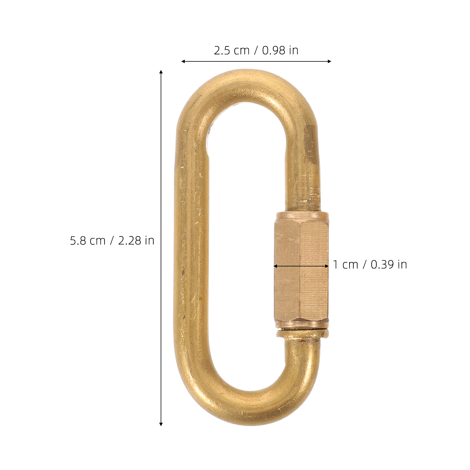 2 stuks koperen schroefvergren - Chain Quick Link recensie en prijs