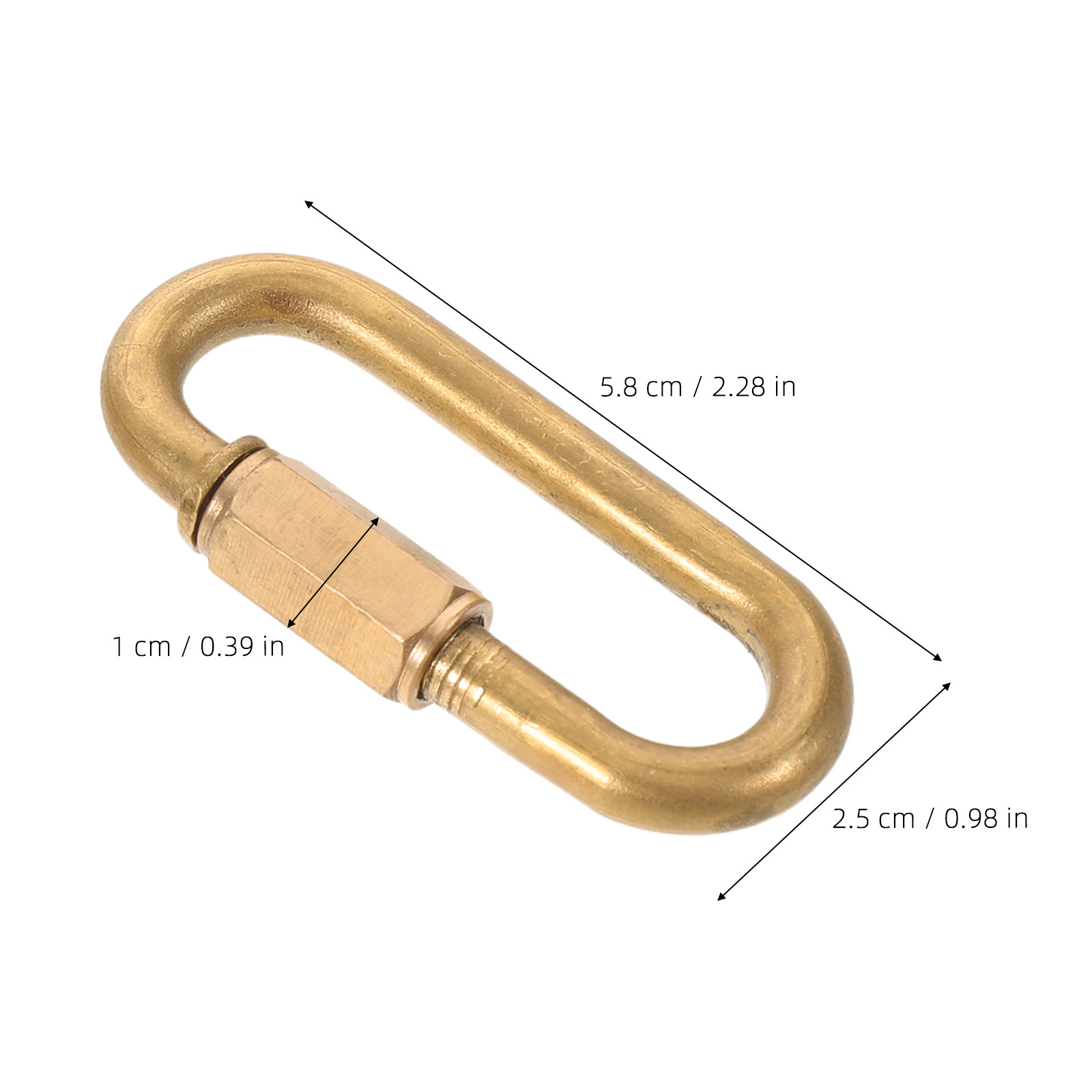 2 stuks koperen schroefvergren - Chain Quick Link recensie en prijs