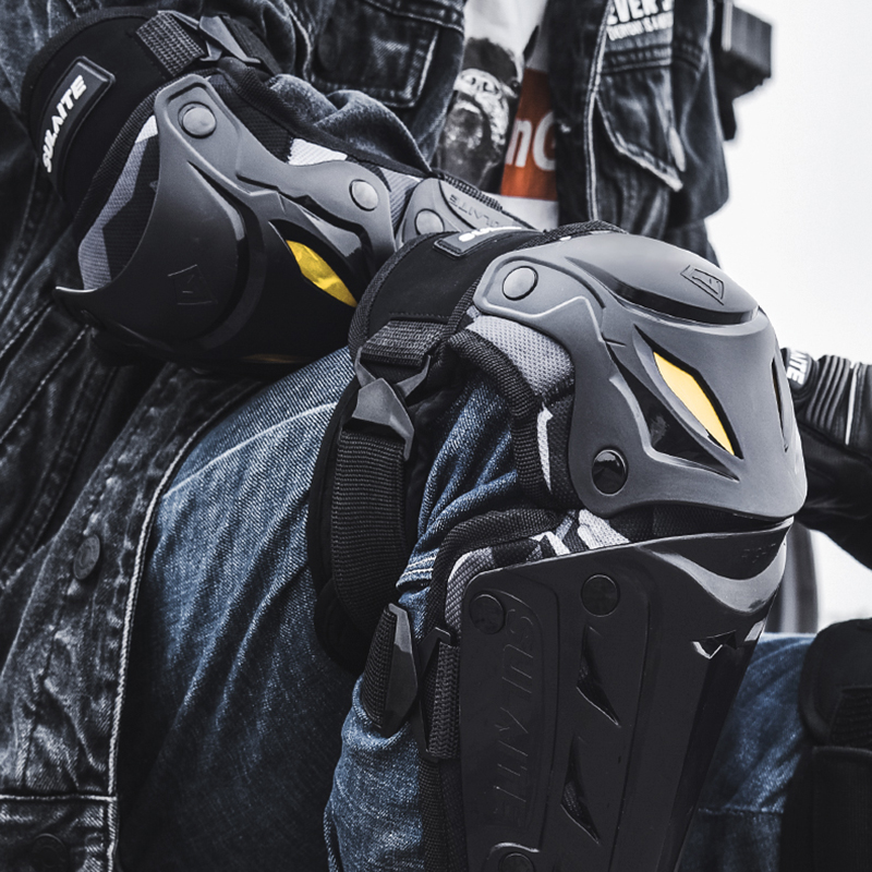 Motocross kniebeschermers, mot - Mountain Biking Elbow Pads recensie en prijs